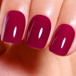 Vernis Semi Permanent Rouge, Transparent Rouge Rosé Gelée Gel Nail Polish Naturel French Vernis Gel Uv Printemps Eté Cristal Vernis À Ongles Gels Soak Off Uv Led 15ml - Neuf