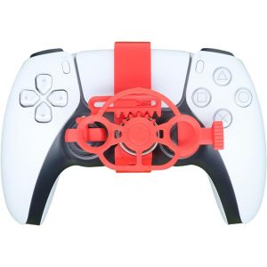 Kal-Mini Volant Pour Manette De Jeu De Course Ps5, Simulateur De Conduite, Impression 3d, Volant Pour Playstation 5 Accessoires De Roue De Course Auxiliaires - Neuf