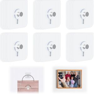 ChenQuanSarl-Lot De 30 Vis Adhésives, Extra Puissantes, Pour Photos, Photos, Peintures Décoratives - Neuf