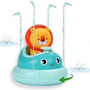 Jouets De Bain &Agrave; Jet D'eau Automatique Pour Tout-Petits De 1 &Agrave; 3 Ans, Douche Lion-Rose - Neuf