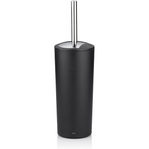 22274 Marta Set Porte-Brosse Wc Plastique Noir 11 X 11 X 36,50 Cm[APP8810482] - Neuf