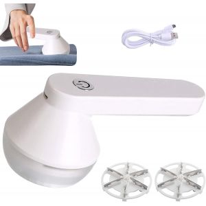 Aspirateur à peluches pour vêtements, tapis, pulls, canapés, couvertures, etc. Blanc - Neuf