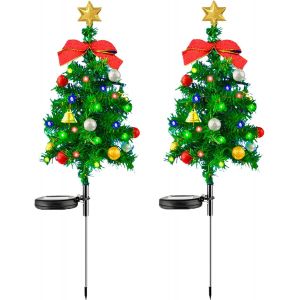 Pi&egrave;ces Solaire de No&euml;l, les Lumi&egrave;res de l'Arbre, 68cm LED Arbre de No&euml;l Jardin d'Enjeu Lumi&egrave;res, IP65 Solaire Lumi&egrave;res D&eacute;coratives, Solaire Arbre de Lumi&egrave;re, de plein air, des D&eacute;corations de No&euml;l - Neuf