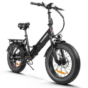 V&eacute;lo &Eacute;lectrique Pliable De Ville Samebike Lotdm200-Ii 750w 40km/H 80km 20" + Carte Nfc - Noir - Neuf