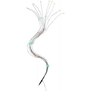 Kal-Éclairage Pour Plantes Micro Led, Guirlande Lumineuse Élégante Sur Fils Flexibles, Convient Pour L'intérieur Et L'extérieur, Avec Piquet Et Fonction Minuterie Pratique (60 Led/90 Cm, - Neuf
