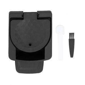 Adaptateur de capsule réutilisable Machine à café Convertisseur de capsules Accessoire de cafetière pour HomeBlack - Neuf