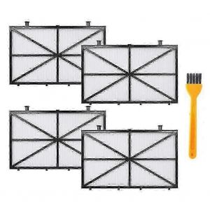 Filtre de piscine ultra-fin pour robot nettoyeur Dolphin M4/M5/M400/M500,lavable et réutilisable (4 filtres + brosse) - Neuf
