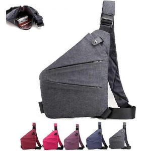 Anti Vol Sac Anti Vol Sac De Voyage Slim Sling Sac De Voyage &Agrave; Bandouli&egrave;re Pour Femmes Hommes - Neuf