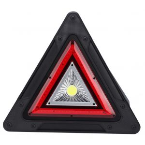 Hjlian Lampe De Travail Led Triangulaire Cob A Chargement Usb, Projecteur Multifonction Portable Pour Camping En Plein Air Avec Crochet W848-15w - Neuf