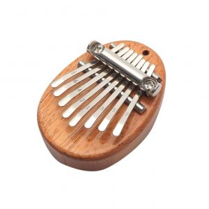 Mini Piano A Pouce 8 Tons, Instrument De Musique Portable En Bois Pour Enfants, Debutants Et Professionnels - Neuf