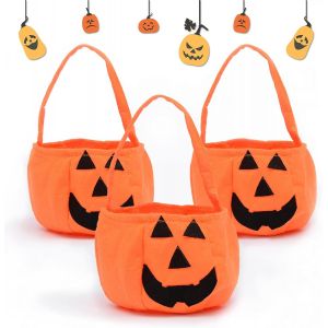 Citrouille Sac de Bonbons, 6 Morceaux de Citrouille, des Bonbons Sac, Sac de Bonbons &agrave; la Citrouille, Citrouille d'Halloween Sac de Bonbons pour Halloween F&ecirc;te des Enfants - Neuf