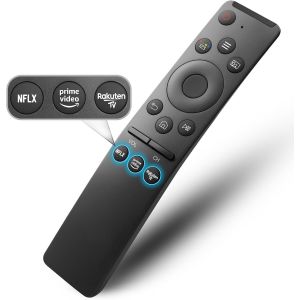 VornixorSarlshop-T&eacute;l&eacute;commande-Universelle-pour-Samsung-Smart-TV, t&eacute;l&eacute;commande de Remplacement pour Samsung TV QLED UHD SUHD HDR LCD LED HDTV Frame Curved 4K 8K 3D Smart TVs - Neuf