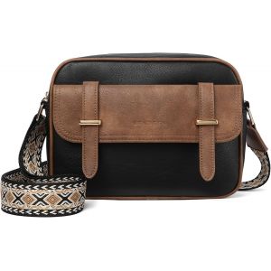 Sac Bandouli&egrave;re Femme-Sacoche Bandouli&egrave;re-Sac a Main Femme Bandouli&egrave;re en Cuir avec bandouli&egrave;re Verstelbaar-Id&eacute;al pour Shopping,Sorties,Travail (Couleur Option) - Neuf