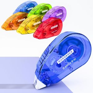 Lot De 6 Rouleaux De Ruban Adh&eacute;sif Double Face Pour Travaux Manuels,8 Mm X 9 M,Ruban Adh&eacute;sif Pour Scrapbooking,Emballage Cadeau Et Ruban Photo. - Neuf