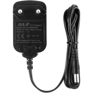 JGD-Adaptateur d'alimentation AC &agrave; DC 6V 2A, Fiche 5,5mm x 2,1mm, avec fiche 3,5 mm x 1,35 mm - 4,0 mm x 1,7 mm - Neuf