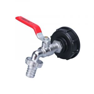 Réservoir Adaptateur pour le BAC 1/2 Connecteur Fileté, 1000L Réservoir Robinet de Pluie Collecteur du Robinet, Robinet de Sortie du Robinet - Neuf