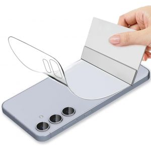 [2 Pcs] Arriere Films De Protection D'&eacute;cran En Hydrogel Pour Samsung Galaxy S25 5g, [Hd] Film De Protection En Transparent Tpu Souple [Pas De Verre Tremp&eacute;] - Neuf