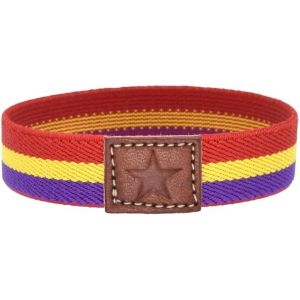 Eryi-Bracelet En Tissu Avec Le Drapeau De La République Pour Les Hommes Et Les Femmes. Bracelet Républicain Sans Fermeture Et Élastique, 18-20 Cm. - Neuf