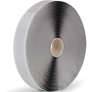 Butyl Seal Putty Tape Black 2,5cm X 10m &Eacute;pais Pour R&eacute;paration De Rv &Eacute;tanche Fen&ecirc;tre Verre Bateau &Eacute;tanch&eacute;it&eacute; Epdm Toit Patching (Bst233) - Neuf