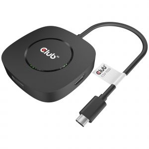 CLUB3D CSV-1550 station d'accueil Avec fil USB 3.2 Gen 1 (3.1 Gen 1) Type-C Noir - Neuf