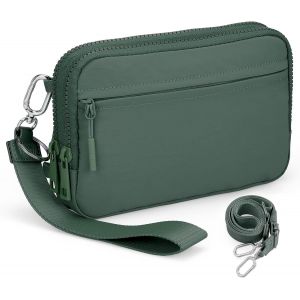 KALANKA-Sac &agrave; Bandouli&egrave;re pour Femme, Petit Sac Bandouli&egrave;re Femme avec Large Bandoulieres Amovible et R&eacute;glable - Neuf