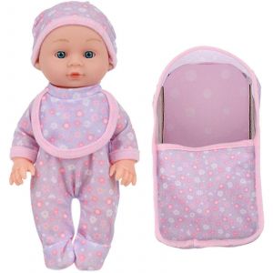 Figurine Reborn en vinyle souple de 25 cm pour enfants d'âge préscolaire, design réaliste, jouet de bain imaginatif pour les tout-petits - Neuf