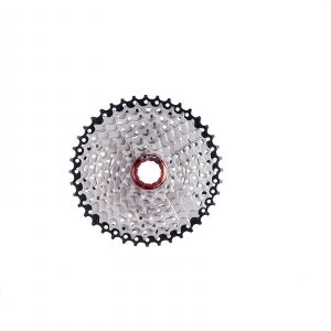 Pieces De Velo Durables Et Faciles A Installer, Cassette 9 Vitesses 1140t, Pignon Vtt Roue Libre, Cassette Vtt (9s 1140t Argent). - Neuf