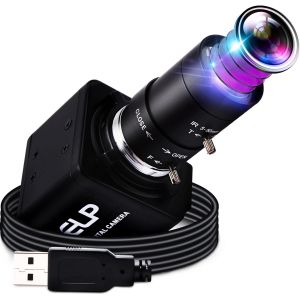 lbgwp60-Webcam Usb Varifocale 4K 10X, Zoom Optique 5-50 Mm, Webcam 4K Ultra Hd 2160P, Capteur Imx317, Webcam À Zoom Usb Varifocale Pour Mac/Windows/Linux - Neuf