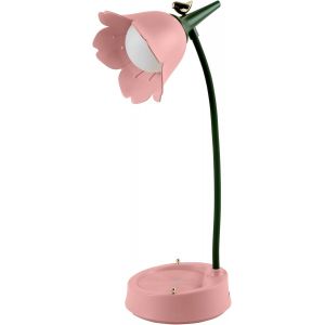Kal-Lampe De Table Sky Enfants Led Avec Capteur Tactile Et Bras Flexible Licence De Nuit (Couleur Rose) - Neuf