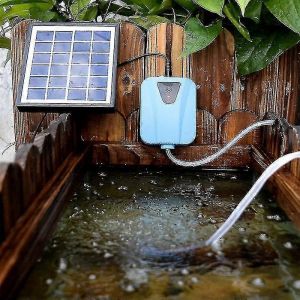 Aérateur de bassin solaire professionnel,pompe à oxygène,pompe à air de bassin,pompe à oxygène,aérateur à énergie solaire,pour l'aération du bassin de jardin - Neuf