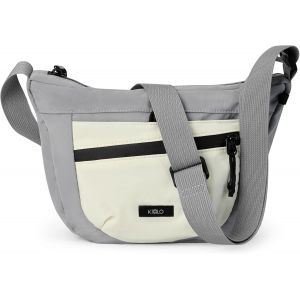 Sac Bandouli&egrave;re Femme,Grande Capacit&eacute; Sac &agrave; Main Bandouli&egrave;re Imperm&eacute;able en Nylon Messager avec Bandoulieres R&eacute;glable et Multi-Poches,Le Travail et Les Voyages - Neuf