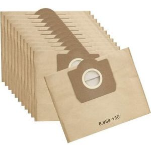 Sacs d'aspirateur Karcher 6.959-130.0 - sacs filtrants en papier pour WD 3 MV 3 - paquet de 12 goodnice - Neuf
