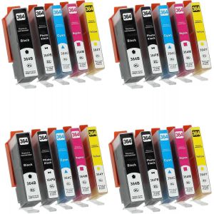 ERYI-20 Cartouches D'Encre Compatible Avec Hp 364 Xl / N9J74Ae Pour Deskjet 5445 5460 Officejet 7515 Photosmart 7510 7520 B8550 C5324 C5370 C5373 C6380 C6383 D5445 B410A B410C Et Plus - Neuf