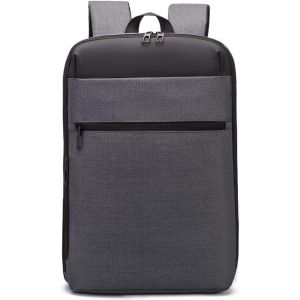 LETNERNY-Sac À Dos Très-Mince Sac D'École Ordinateur Portable 15.6 Pouces Homme Sac À Dos Scolaire Fonctionnel Pour Affaires Université Voyage Randonnée Camping Scolaire Laptop Backpack - Neuf