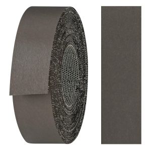 KAL-Ruban Adh&eacute;sif Pour Bords En M&eacute;lamine Avec Adh&eacute;sif Thermofusible, 21 Mm X 5 M, Ruban Adh&eacute;sif Thermocollant Pour &Eacute;tag&egrave;res Et Panneaux, D&eacute;coration : Graphite Gris - Neuf