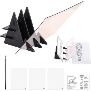 SJZG-1 Ensemble De Planche À Dessin Réfléchissante Optique Portable, Planche À Dessin Optique, Projecteur De Dessin, Projecteur De Dessin Pour Enfants, Planche À Dessin De Copie De Projection - Neuf