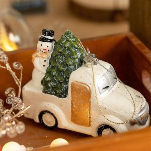 La Maison de noël Ornements d'Arbre de Décoration la Décoration Classique des Articles de fête en Plastique Et de Charmantes Petites Spécial-en forme de Boules - Neuf