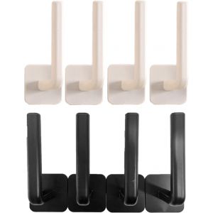 8Porte-chapeaux,Crochet Adh&eacute;sif Mural Porte-chapeaux,Porte-chapeau Crochet &agrave; Chapeau,Convient aux Chambres et aux Espaces Priv&eacute;s - Neuf