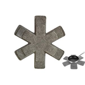 Lot De 3 Prot&egrave;ge-Ustensiles De Cuisine Pour Casseroles Et Po&ecirc;les, Patins En Feutre Antid&eacute;rapants, Gris, Tailles Vari&eacute;es - Neuf