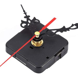 Professionnel Muet Mains Horloge Murale Noir Bricolage Mécanisme Quartz Horloge Mouvement Pièces Remplacement Réparation Outils Set Kit - Neuf