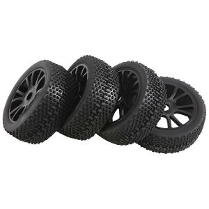 RC 1:8 Off Road Voiture Buggy Pneus & Jantes MOYEU HEX 17 mm 81-801,A - Neuf