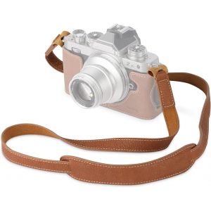 Sangle Pour Camera En Cuir, Bandoulière Vintage En Cuir Vvéritable Marron Pour Canon, Pour Nikon, Pour Pentax, Pour Sony, Pour Fujifilm Et Pour Camera Numériques - 3485[GOP6253742] - Neuf