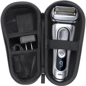 ERYI-Étui De Protection Universel Pour Rasoir Braun Series 3/5S/7S/9S, Étui De Protection Rigide Pour Rasoir Électrique Braun Series 3/5/7/9, Étui De Transport Pour Homme, Noir - Neuf