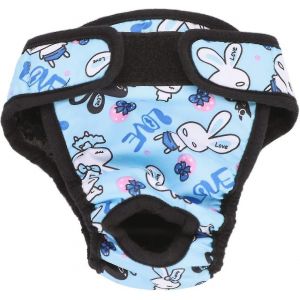 Chien Femelle Hygi&egrave;ne Couche Pantalon Chauffant Physiologique R&eacute;utilisable Respirant Sous-V&ecirc;tements Cadeau - Neuf