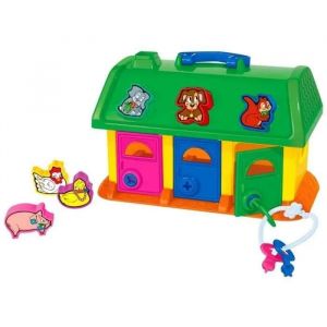 Maison d'Activité Motrice Polesie Vivarium 28cm - Jeu d'Encastrement Bébé - Neuf