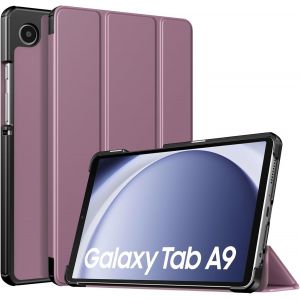 Eryi-Coque Compatible Avec Samsung Galaxy Tab A9 8,7"" 2023, Étui De Protection Fin Et Léger Avec Dos En Pc Rigide Pour Samsung Galaxy Tab A9 8,7"" Sm-X110/X115/X117, Violetfumé - Neuf