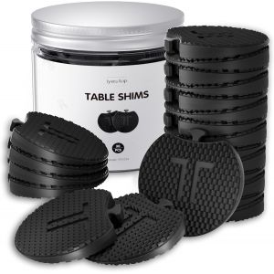 Niveleurs De Meubles - Cales en Plastique pour Le Nivellement 30 PCS, Cale en Caoutchouc Multi-usages pour Toilette, Table, Pieds De Meuble, Pied De Chaise, Machine &Agrave; Laver, R&eacute;frig&eacute;rateur - Neuf