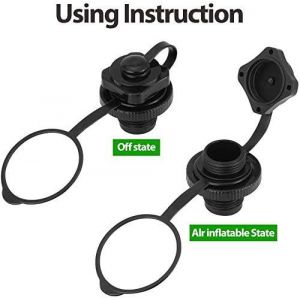 4pcs Gonflable D'air De Remplacement De La Valve Gonflable De Bateau Gonflable Kayak Cano&euml; - Kayak De L'&eacute;quipement Accessoires Et Entretien - Universelle De La Valve &Agrave; Air Pour Gonfler Les - Neuf