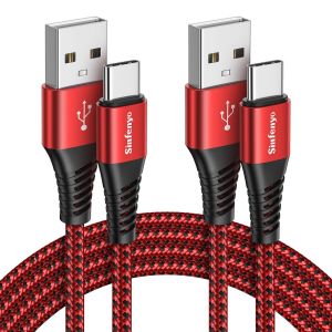 Cable Usb C Charge Rapide [1M+2M], C&acirc;ble Chargeur Type C Cordon Usbc Pour Iphone 16 15, Samsung Galaxy S24 S25 Ultra S23 S22 Fe S21 S20 Plus A55 A54 A53 A35 A25 A15 A14 A13, Xiaomi Redmi Note 13 12 - Neuf