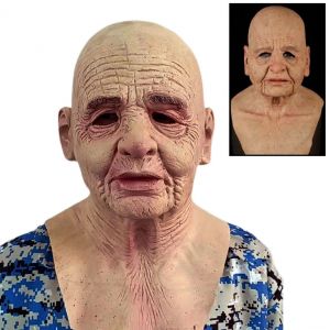 Latex Réaliste Mans Façade Masque Masculin Déguisement Cosplay Fête D'halloween Accessoires¿2¿ - Neuf